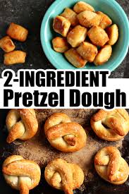 2 Ingredient Pretzel Dough No Yeast Recipe Recipe Pretzel Dough Recipes Pretzel Recipe Easy