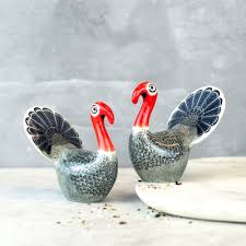 Yes, turkey is the most famous icon for thanksgiving, but it doesn't mean we can't discuss about turkey when we don't celebrate thanksgiving. Turkey Salt Pepper Shakers Red Candy
