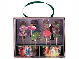 Maybe you would like to learn more about one of these? Meri Meri 24 Cupcake Set Flowers Cats Takatomo De