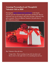 That's why we've rounded up the best. Unique Valentine S Day Gift For Him Kindnotes By Jorjashillinglaw Issuu