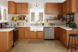 We love how bright and cheerful this kitchen is now. Two Color Kitchen Cabinet Makeover How To Kilz