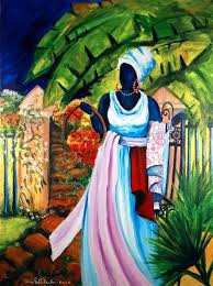 Black Art In America Garden Art The Secret Garden Diane Britton Dunham Africa Art African Art Caribbean Art