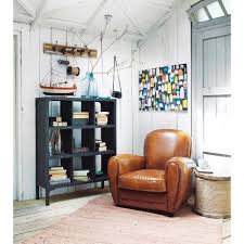 Fauteuil Club Cuir Vintage Marron Cognac Fauteuil Club Cuir Fauteuil Club Fauteuil Maison Du Monde