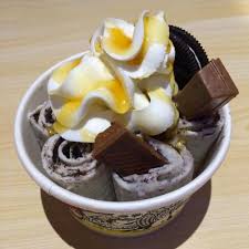 Thai Rolled Ice Cream Fried Ice Cream Ice Cream Candy Food