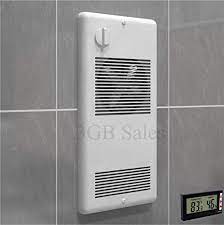 4.3 out of 5 stars 62. Bathroom Electric Wall Heater Thermometer Bundle Heats Up To 150 Sqft Ultra Quiet Safe Reliable 120 Volts Puts Out 1500 Watts Energy Efficient Heater With A Built In Thermostat Buy Online In Aruba
