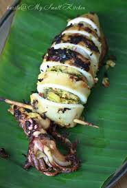 My Small Kitchen Sotong Bakar Bersumbat Seafood Diet Food Bbq Menu