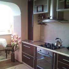 المطبخ جنبا إلى جنب مع لوجيا صورة التصميم