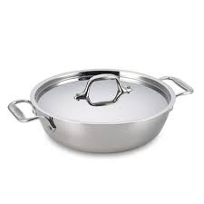 All Clad D3 3 Qt Stainless Steel Covered Cassoulet Bed Bath Beyond Stainless Steel Steel Stainless