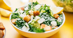 It contains just four ingredients quinoa, toasted pumpkin seeds, feta and ripe watermelon make a fabulous and filling vegetarian. Vegetarian Caesar Salad Live Eat Learn