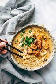 Homemade Spicy Ramen With Tofu Pinch Of Yum Recipe Spicy Ramen Recipe Homemade Ramen Tofu Recipes