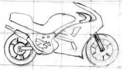 Do you want to learn how to draw a motorcycle (motorbike) easy for kids and beginners. Simple Motorcycle Drawing Sketch Template Motorcycle Drawing Motorbike Drawing Bike Sketch