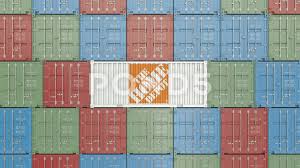Container With The Home Depot Corporate Logo Editorial 3d Animation Stock Footage Ad Depot Corpora Corporate Logo Starbucks Corporate Graphic Design Trends