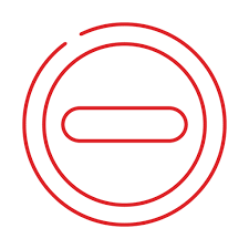 Red Minus Circle Line Icon Svg Ad Affiliate Affiliate Circle Svg Icon Red Shapes For Kids Line Icon Graphic Design Art