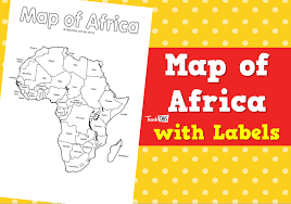 So, with the labeled africa map you can not easily learn the geography of africa but can also get deep within it. Map Of Africa With Labels Teacher Resources And Classroom Games Teach This