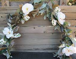 Magnolia Camellia Garland Magnolia Leaf Swag Magnolia Flower Etsy Magnolia Leaves Bridal Table Decorations Magnolia Flower