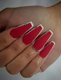 Do not buy any acrylic nails before reading this article. 9 Stunning Modern French Manicure Ideas Stylish Belles White Tip Nails Red Tip Nails Coffin Nails Designs