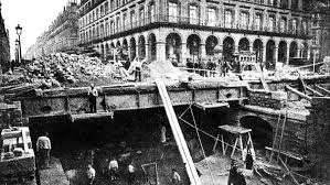 Il Y A 118 Ans La Derniere Ligne Droite Du Chantier Du Metro Parisien Metro Parisien Metro Vieux Paris