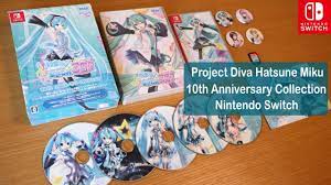 Project Diva Hatsune Miku Switch 10th Anniversary Collection Unbox Gameplay First Impressions Youtube