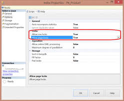 Resolve Sql Server Database Index Reorganization Page Level Locking Problem Sql Server Database Index Sql