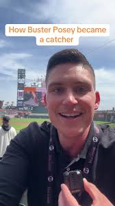 Did you know Buster Posey didn't originally play catcher before he was  drafted by the @sfgiants? , Posey's former college teammate and now Giants  1st base coach Mark Hallberg told @mattblively the ...