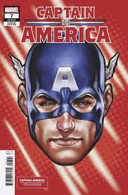 Captain America #7 Mark Brooks Headshot Variant