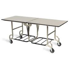 Stainless steel tables from metro offer the freedom to find a configuration to meet your exact needs and specifications. 6 Foot Mobile Folding Catering Table 4941 Forbes Industries