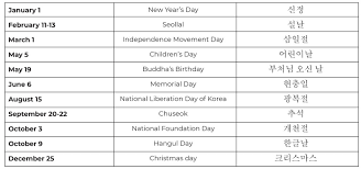 We did not find results for: Public Holidays In South Korea You Want To Know In 2021
