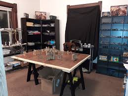 So grateful towards my mom and dad for gifting us our new desks, they've given us so much already. I Built A Wargaming Table For My Hobby Room Today Album On Imgur