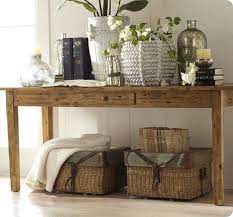 Keaton Console Table Sofa Table Decor Entryway Table Decor How To Decorate A Console Table