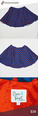 Bea Dot By Modcloth Skirt Polka Dot Retro 4x Super Cute