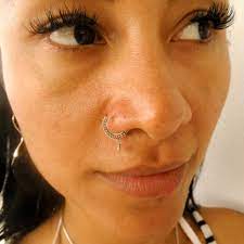 Maybe you would like to learn more about one of these? Silver Nose Ring Silver Nose Hoop Indian Nose Ring Etsy