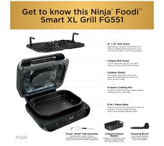Cooking them in the ninja foodi makes them succulent, tangy and positively dreamy! Ninja Foodi Xl Indoor Grill With Air Fry Integrated Smart Probe Qvc Com