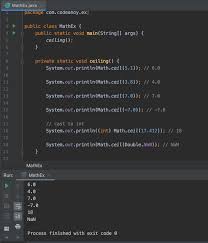 Java Using Math Ceil Method With Examples Codeahoy In 2020 Java Method Math
