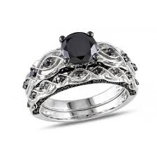 Vintage Black Diamond Engagement Rings Black Diamond Wedding Rings Black Diamond Ring Engagement Black Diamond Ring