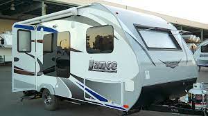 Small 4 person travel trailer. Lance 1475 Small Travel Trailer Under 3 500 Lb Youtube