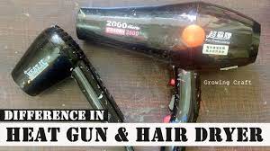 359 Difference In Heat Gun Tool And Hair Dryer Blow Dryer Youtube