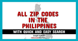 In addition, the phone area code for both areas is 2. All Zip Codes In The Philippines With Quick And Easy Search Foreclosurephilippines Com