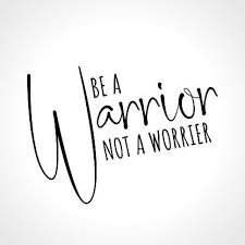 Modern Calligraphy Inspirational Positivity Black And White Quotes Be A Warrior Not A Worrier Modern Brush Calligraphy Ink Quotes White White Background Quotes Quote Aesthetic