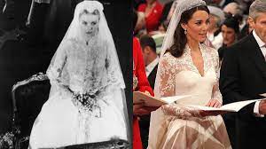 So sieht kate middletons zweites hochzeitskleid aus. Royal Wedding Kates Hochzeitskleid Eine Hommage An Grace Kelly Welt