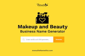 makeup and beauty business name ideas
