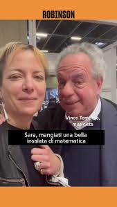 “Ma cosa c’è dentro l’insalata di matematica di #UfoRobot?” La risposta del  maestro Vince Tempera ad #arenaRobinson al @Salone del Libro #anime  #booktok #booktokitalia #manga #japan #vincetempera ...