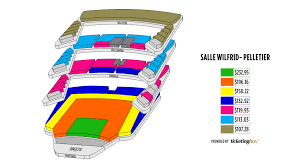 montreal place des arts salle wilfrid pelletier zaalindeling