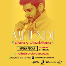 Melendi toma Caracas con dos funciones en el Poliedro