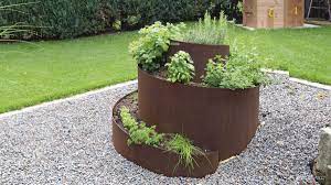 Check spelling or type a new query. Spiral Herb Planter Made Of Metal For Your Garden Gartenmetall