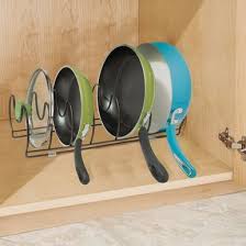 Metal Pot Pan Rack For Kitchen Cabinet Pan Organization Mdesign Kitchen Cabinets