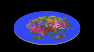 There are limits on vertical movement, but minecraft allows an infinitely large game world to be generated on the horizontal plane. Circle World Wp Minecraft Map