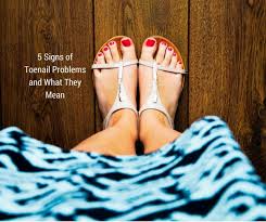 toenail problems and what they mean