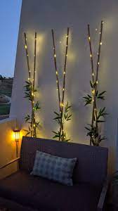 Small Balcony Lighting Ideas And Decoration Fairy Lights Decor Balcony Decor Small Balcony Decor