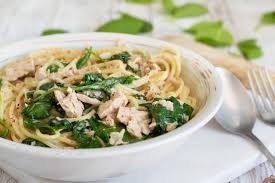 Spaghettis Au Thon Et Epinards Recette Epinards Frais Recette Epinards Recette Simple Et Rapide