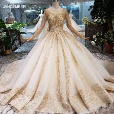 Welche frau träumt nicht davon ein kleid zu tragen, das genau auf sie zugeschnitten ist? Heisser Rabatt 50 Off Ls11333 Muslim Brautkleider Mit Hochzeit Schleier Goldene Spitze Korsett Lace Up Zuruck Hochzeit Kleid Mit Lange Zug 2020 Neue Mode